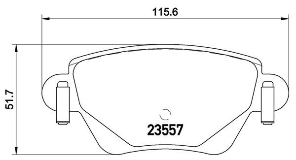 MAGNETI MARELLI stabdžių trinkelių rinkinys, diskinis stabdys 363700424059